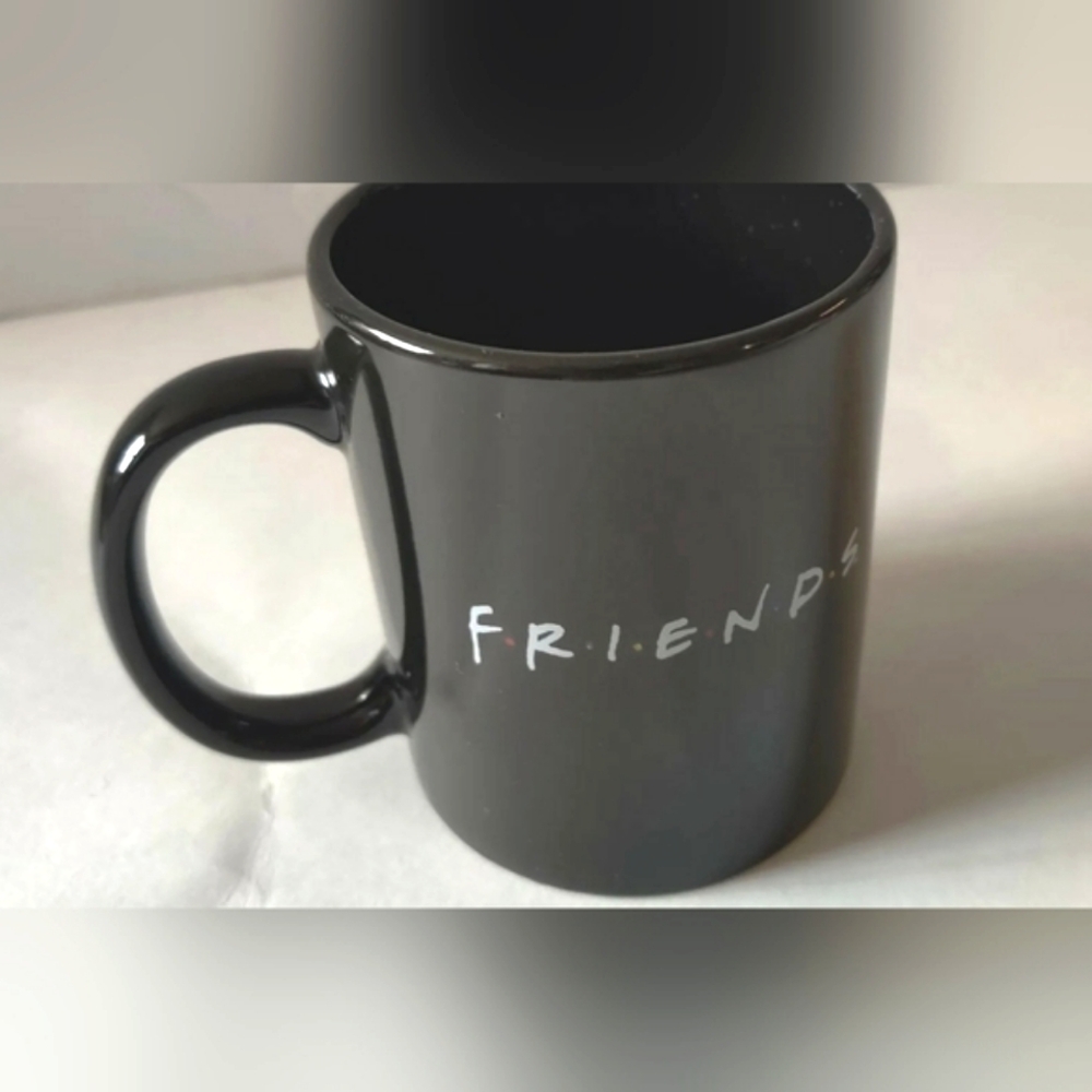 Friends TV Show Central Perk Black Coffee Mug Cup Culturefly